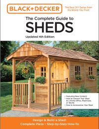 Book Cover for The Complete Guide to Sheds by Md Black  Decker Corporation Towson