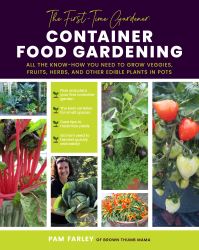 Book Cover for Container Food Gardening by Pamela Farley