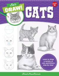 Book Cover for Let's Draw Cats by How2DrawAnimals