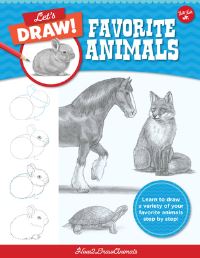 Book Cover for Let's Draw Favorite Animals by 