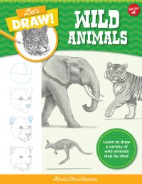 Book Cover for Let's Draw Wild Animals by 