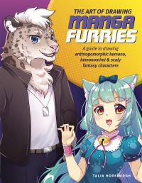 Book Cover for The Art of Drawing Manga Furries by Talia Horsburgh