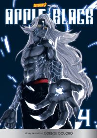 Book Cover for Apple Black, Volume 4 by Odunze Oguguo, Whyt Manga, Saturday AM