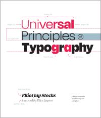 Book Cover for Universal Principles of Typography by Elliot Jay Stocks