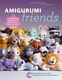 Book Cover for Amigurumi Friends by Jade GauthierBoutin