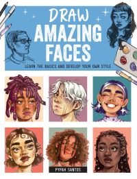 Book Cover for Draw Amazing Faces by Pypah Santos
