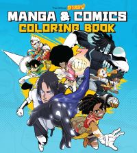 Book Cover for Saturday AM Manga and Comics Coloring Book by Saturday AM