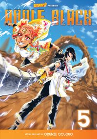 Book Cover for Apple Black, Volume 5 by Odunze Oguguo, Whyt Manga, Saturday AM
