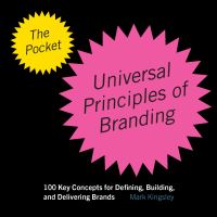 Book Cover for The Pocket Universal Principles of Branding by Mark Kingsley