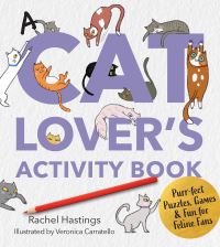 Book Cover for A Cat Lover's Activity Book by Rachel Hastings