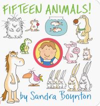 Book Cover for Fifteen Animals! by Sandra Boynton