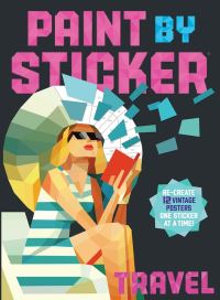 Book Cover for Paint by Sticker: Travel by Workman Publishing