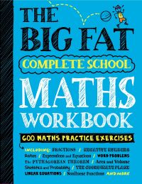 Book Cover for The Big Fat Complete Maths Workbook (UK Edition) by Workman Publishing