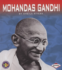 Book Cover for Mohandas Gandhi by Sheila Rivera