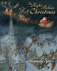Book Cover for The Night Before Christmas by Clement Clarke Moore, Gennady Spirin