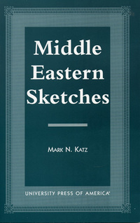 Book Cover for Middle Eastern Sketches by Mark N Katz