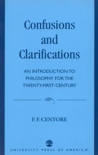 Book Cover for Confusions and Clarifications by F F Centore