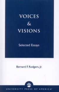 Book Cover for Voices and Visions by Bernard F Rodgers