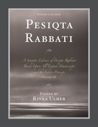 Book Cover for Pesiqta Rabbati by Rivka Ulmer