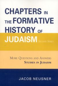 Book Cover for Chapters in the Formative History of Judaism. Second Series More Questions and Answers by Jacob Neusner