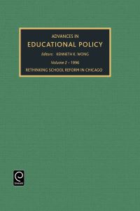 Book Cover for ADVANCES IN EDUCATIONAL POLICY by Kenneth K Wong