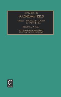 Book Cover for Applying Maximum Entropy to Econometric Problems by R Carter Hill, Thomas B Fomby