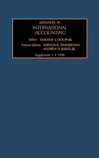 Book Cover for Advances in International Accounting. Supplement 1 by 