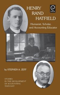 Book Cover for Henry Rand Hatfield by Stephen A Zeff