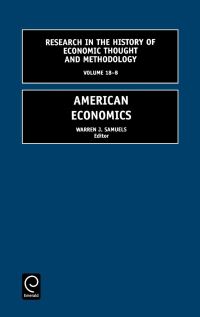 Book Cover for American Economics by Warren J Samuels