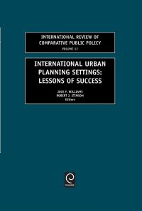 Book Cover for International Urban Planning Settings by J F Williams, Robert J Stimson