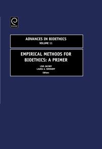 Book Cover for Empirical Methods for Bioethics by Liva Jacoby, Laura A Siminoff