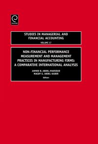 Book Cover for Non-Financial Performance Measurement and Management Practices in Manufacturing Firms by Ahmed B AbdelMaksoud, Magdy G AbdelKader