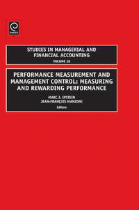 Book Cover for Performance Measurement and Management Control by Marc J Epstein, J F Manzoni