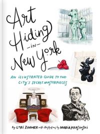 Book Cover for Art Hiding in New York by Lori Zimmer