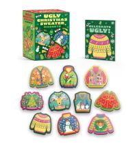 Book Cover for Ugly Christmas Sweater Magnets by Jessie Oleson Moore