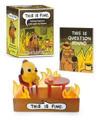 Book Cover for This Is Fine Talking Figurine by KC Green