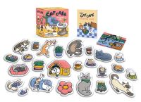 Book Cover for Cat Cafe Magnet Set by Alasdair Stuart