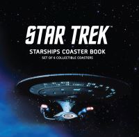 Book Cover for Star Trek Starships Coaster Book by Chip Carter