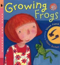 Book Cover for Growing Frogs by Vivian French, Alison Bartlett