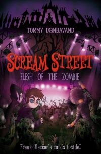 Book Cover for Flesh of the Zombie by Tommy Donbavand, Cartoon Saloon Firm