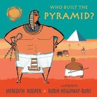 Book Cover for Who Built the Pyramid? by Meredith Hooper