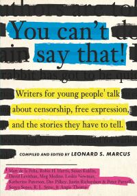 Book Cover for You Can't Say That! by Leonard S Marcus
