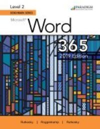 Book Cover for Microsoft Word 365 by Nita Hewitt Rutkosky, Audrey Rutkosky Roggenkamp, Ian Rutkosky