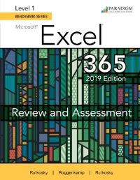 Book Cover for Microsoft Excel 365 by Nita Hewitt Rutkosky, Audrey Rutkosky Roggenkamp, Ian Rutkosky