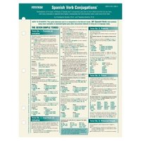 Book Cover for Spanish Verbs Conjugation Card by Christopher Kendris, Theodore Kendris