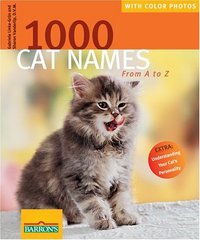 Book Cover for 1000 Cat Names by Gabriele LinkeGrün, Sharon Lynn Vanderlip