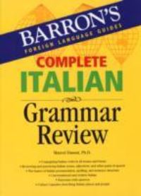 Book Cover for Complete Italian Grammar Review by Marcel Danesi