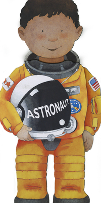 Book Cover for Little People Shape Books: Astronaut by Giovanni Caviezel