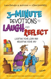 Book Cover for 3-Minute Devotions to Laugh and Reflect by Christopher D Hudson, Stan Campbell