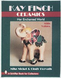 Book Cover for Kay Finch Ceramics by Mike Nickel